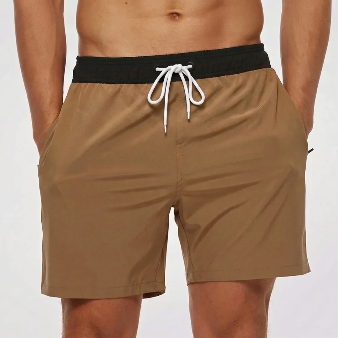Nordspur | Waveford Herren-Badeshorts in kurzer Länge
