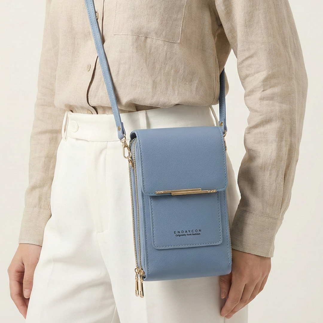 Nordspur | Kompakte PU-Crossbody-Tasche