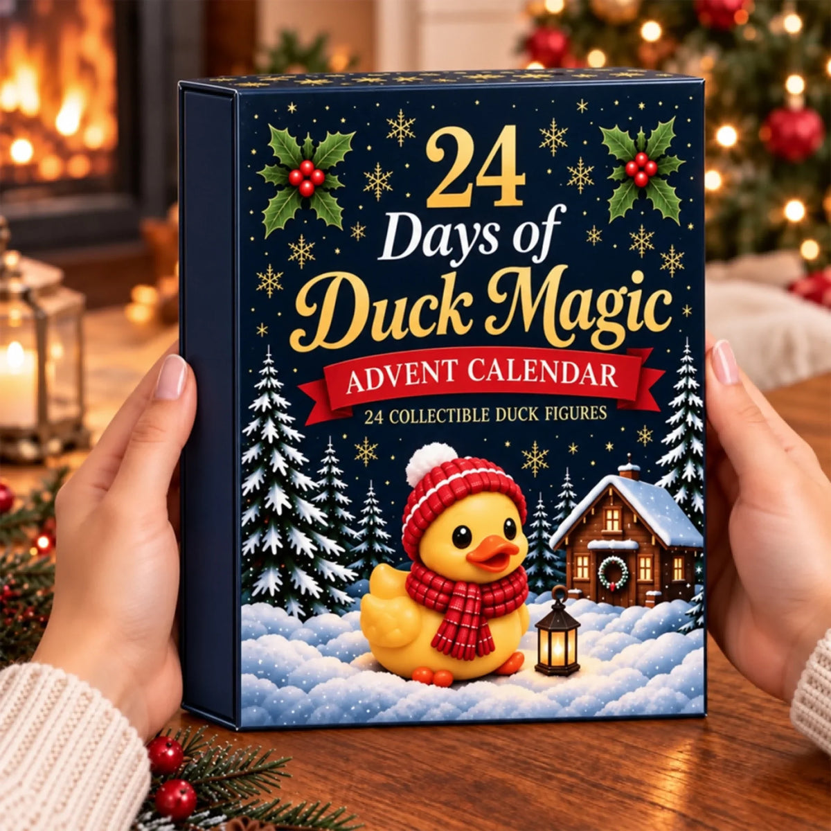 Weihnachten 24 Tage Enten-Zauber Sammelfiguren Adventskalender