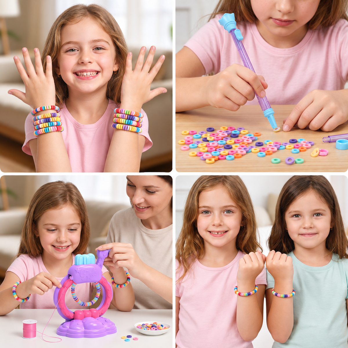 DIY Armband-Webmaschine Set für Mädchen