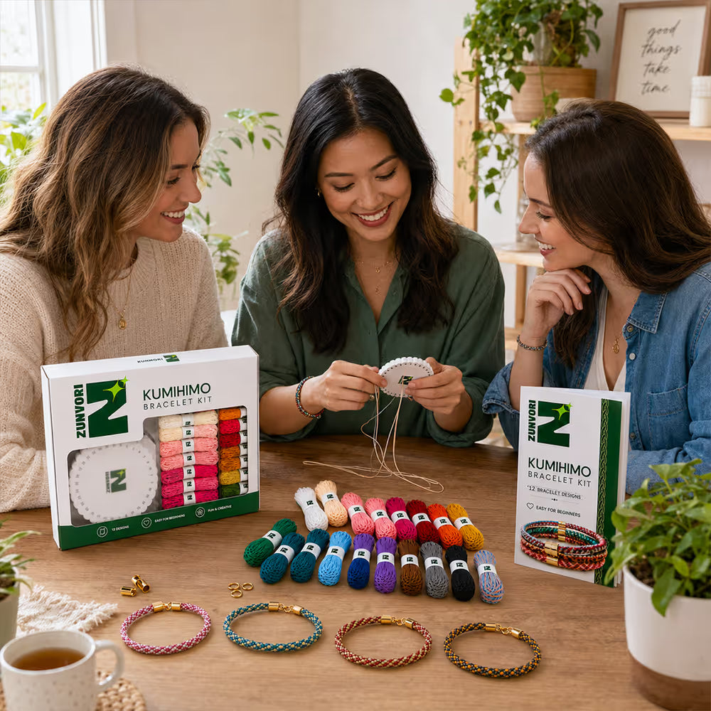 Armband-Set – Erstellen Sie Ihre eigenen geflochtenen Freundschaftsarmbänder