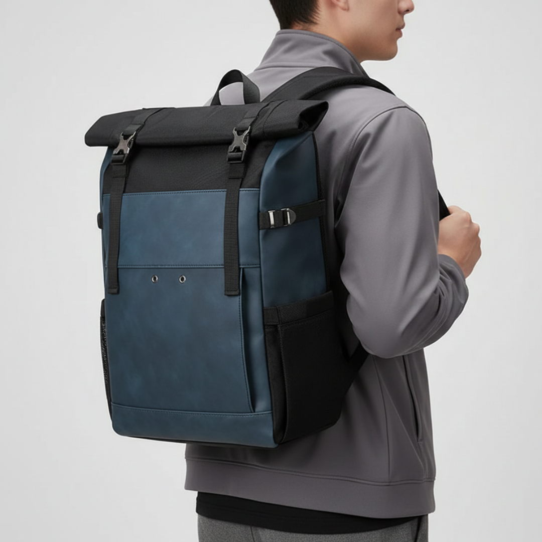 Nordspur | Rolltop-Rucksack mit großem Fassungsvermögen