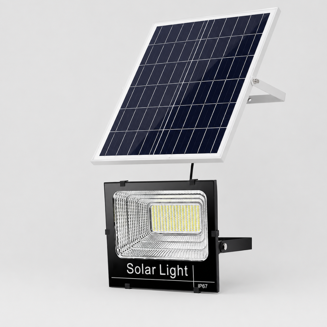 Nordspur | Duales Solar-LED-Flutlicht-Set