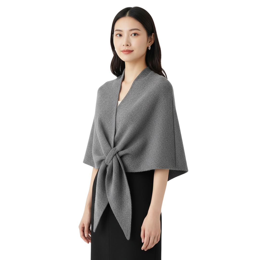 Nordspur | IvoryKnot Wickelstrick-Cardigan