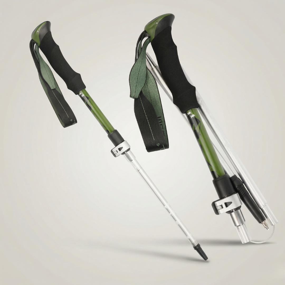 Nordspur | Faltbare Nordic-Walking-Stöcke für Stabilität