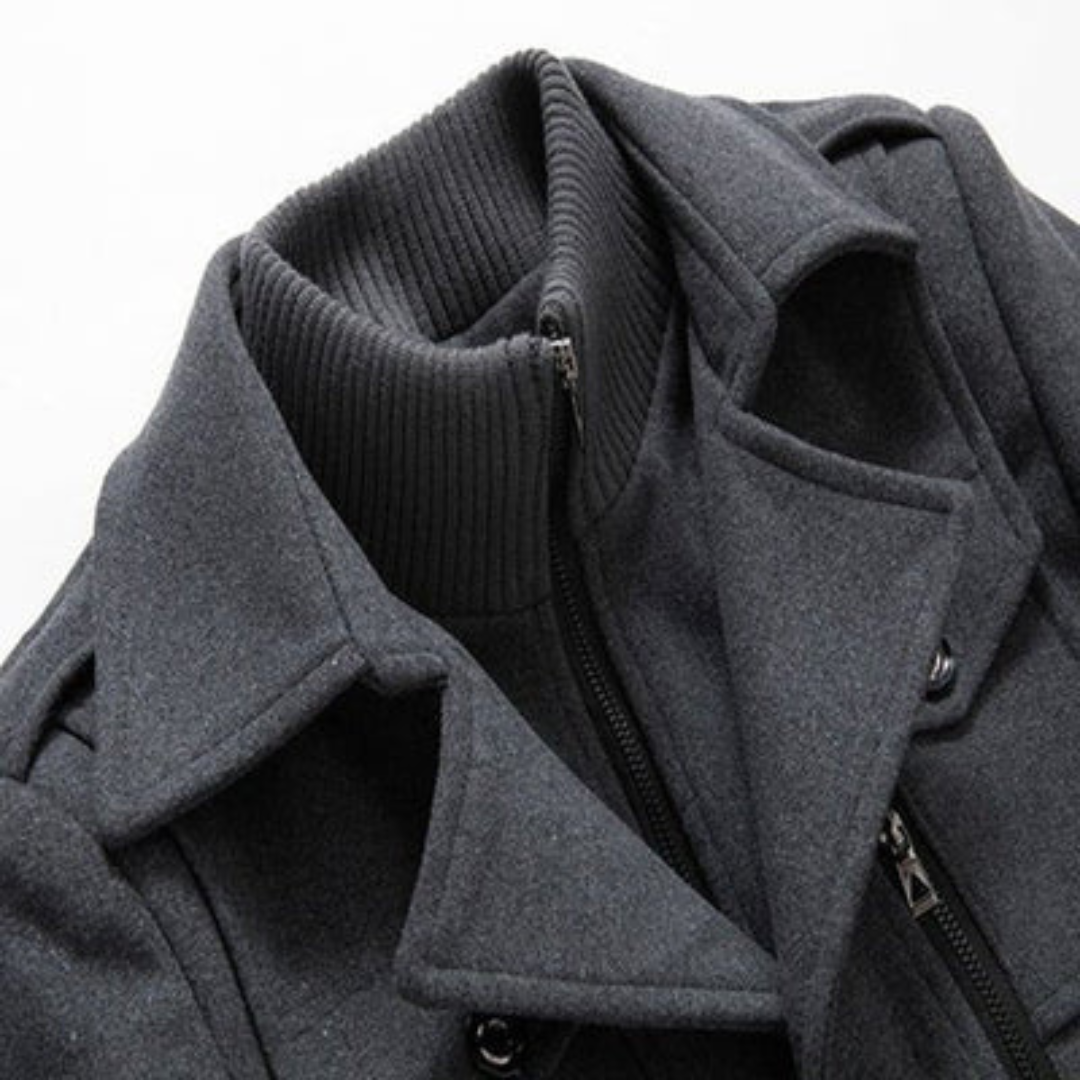 Winterjacke Herren mit Stehkragen & Eleganter Passform – NordSpur München Coat