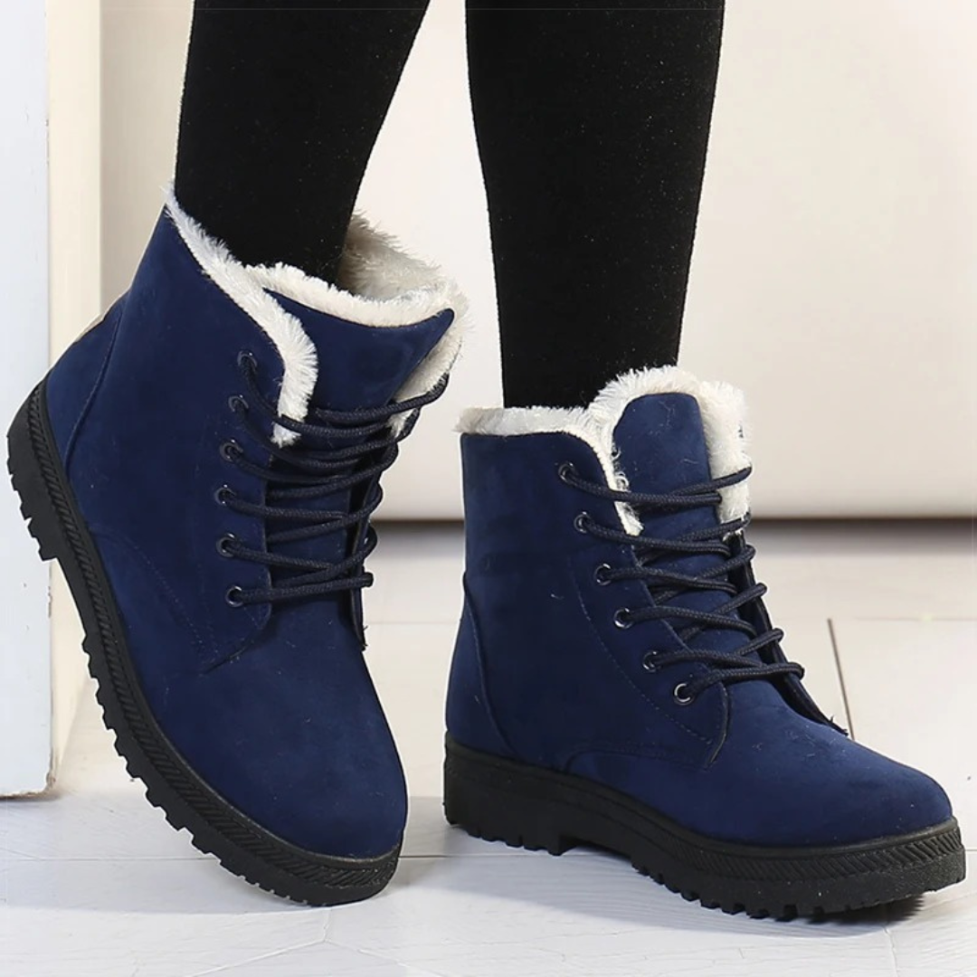 Damen Winter Schuhe mit Warmfutter & Rutschfester Sohle – SnowLuxe Boots