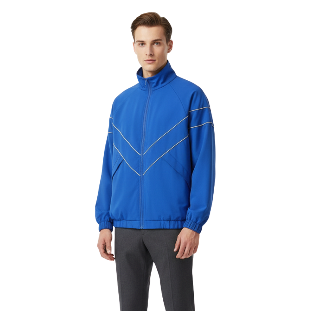 Leichte Herren Windbreaker Jacke – Varsity-Stil Shell