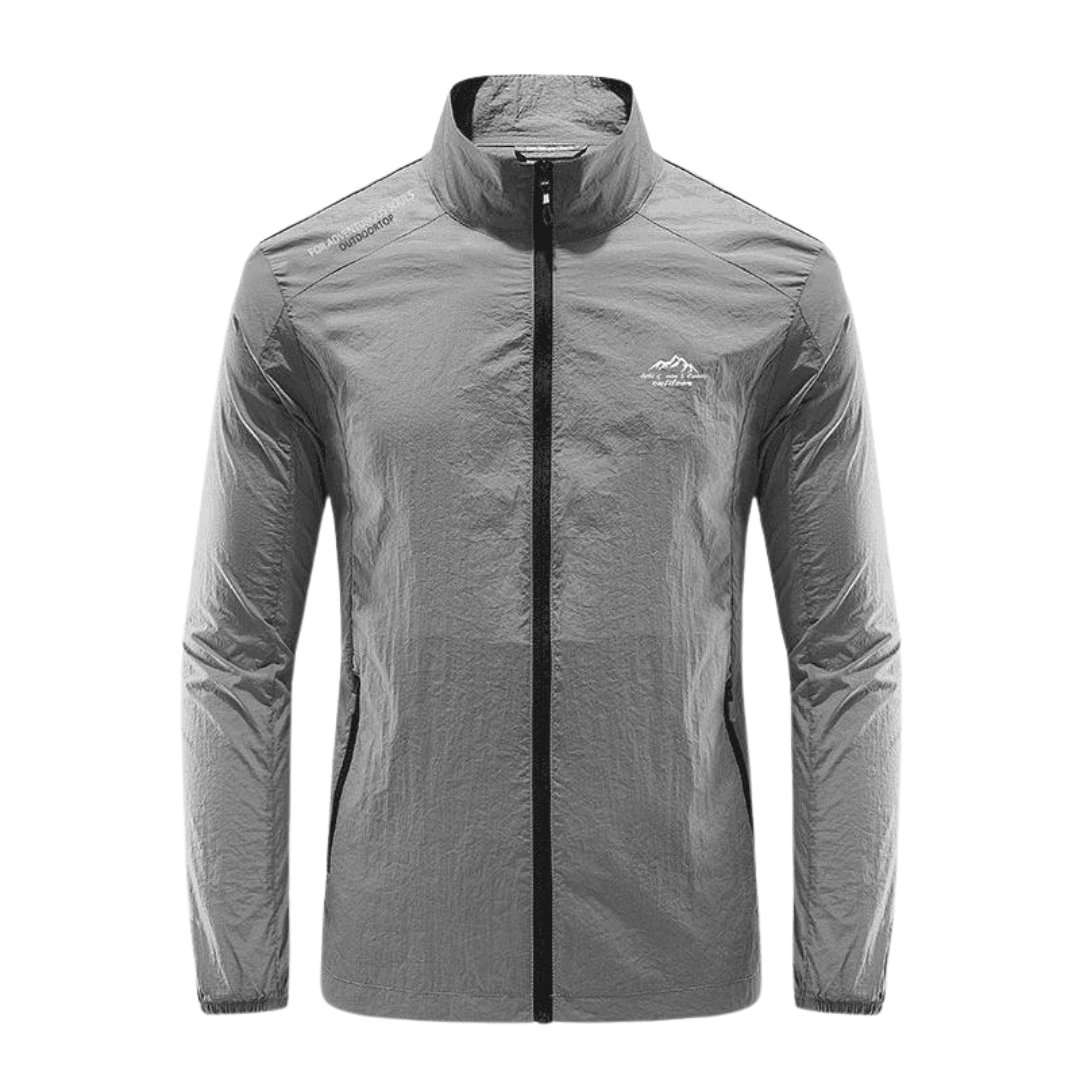 Leichte UV-Schutzjacke für Herren – Winddichte Sommer Outdoor Windjacke
