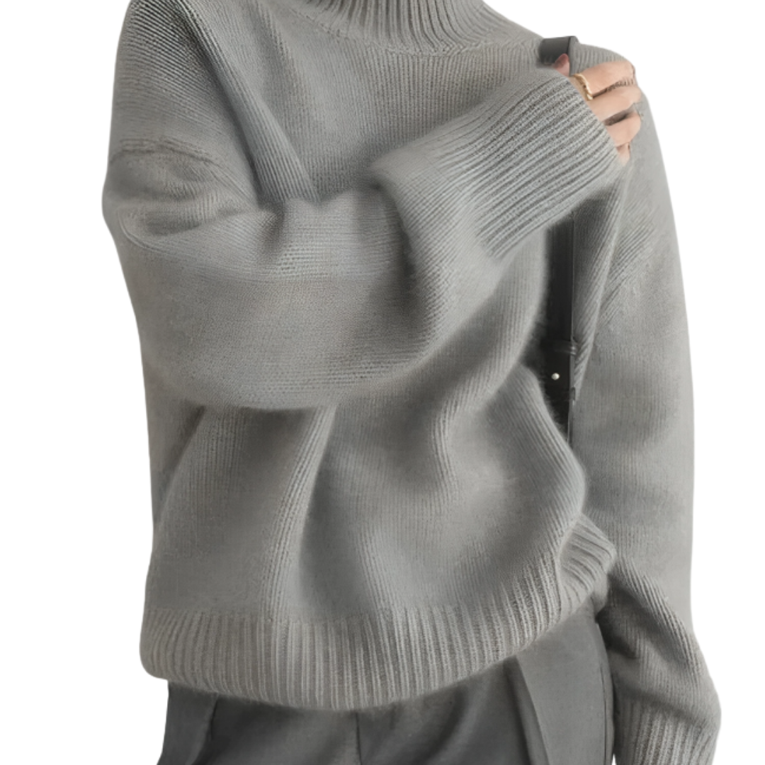 Nordspur | LuxeWool Pullover mit hohem Kragen