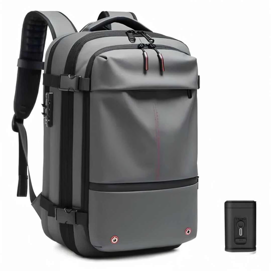 Taschen Rucksack 60L mit Kompressionssystem & Nass-/Trockenfach – PackForm Traveler