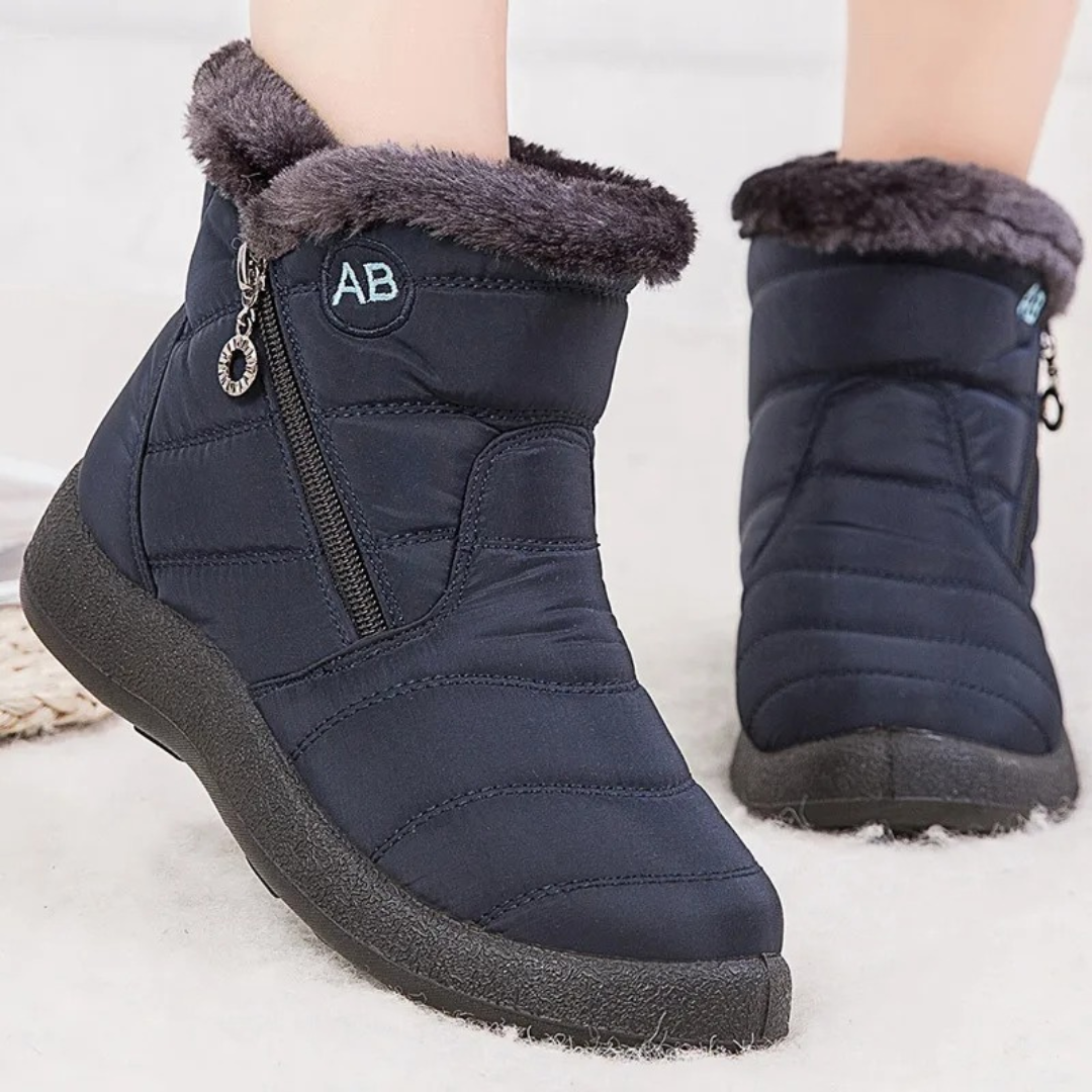 Winterstiefel mit warmem Plüschfutter & rutschfester Sohle – FrostStep Boots