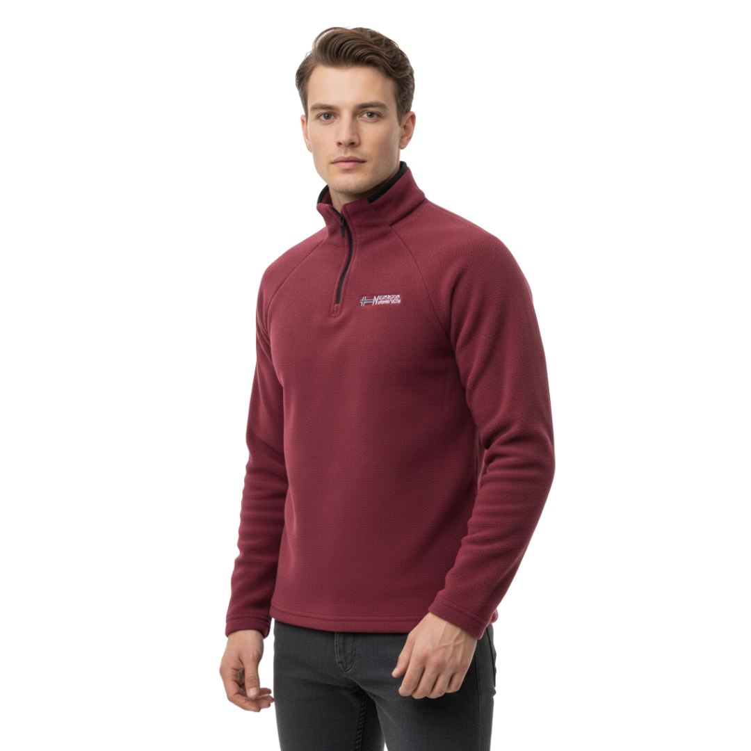 Nordspur | FrostLine Fleece-Pullover mit Halb-Reißverschluss