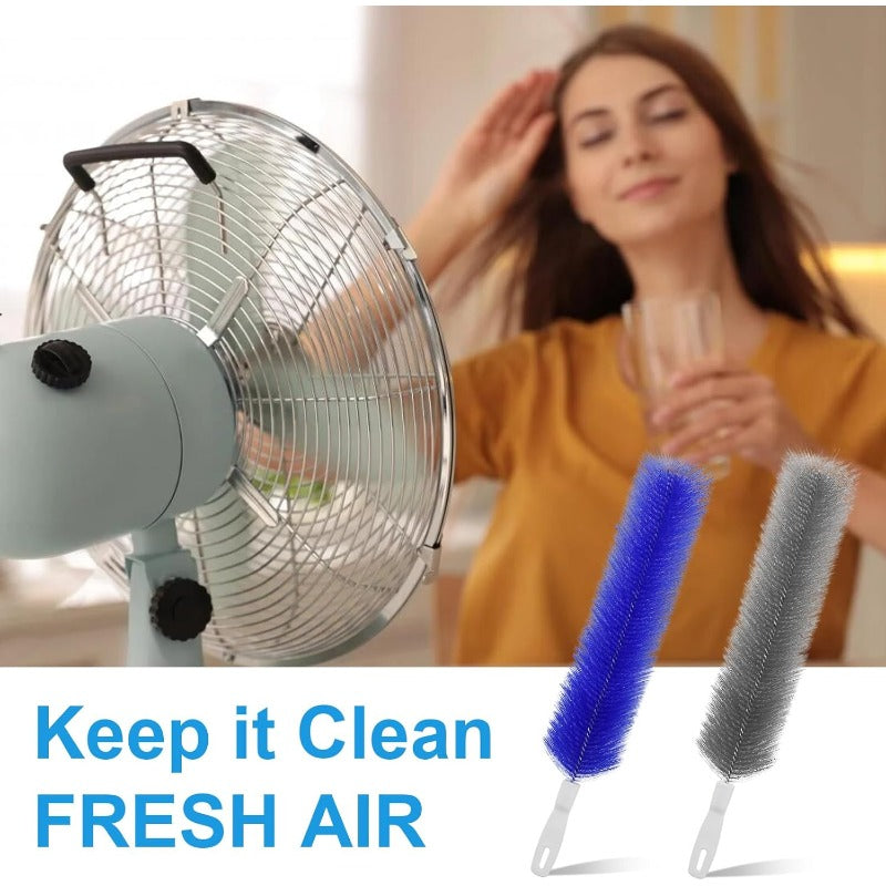 Flexible Mikrofaser-Ventilator-Staubbürsten – Wiederverwendbare Reinigungswerkzeuge für Flügel, Lüftungsschlitze & Jalousien