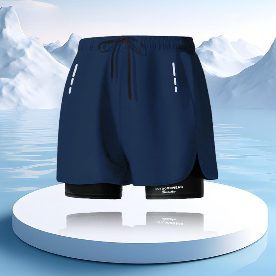 Nordspur | Veltoro Two-in-One Running Shorts