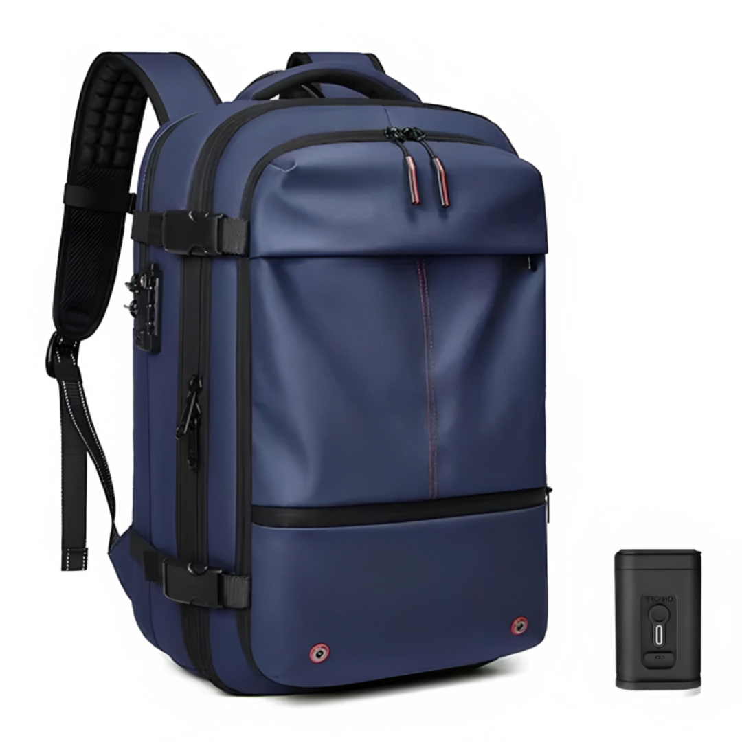 Taschen Rucksack 60L mit Kompressionssystem & Nass-/Trockenfach – PackForm Traveler