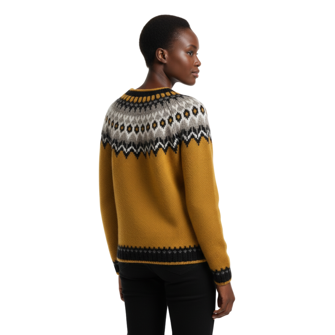 Nordspur | FrostLoom Nordischer Strickpullover