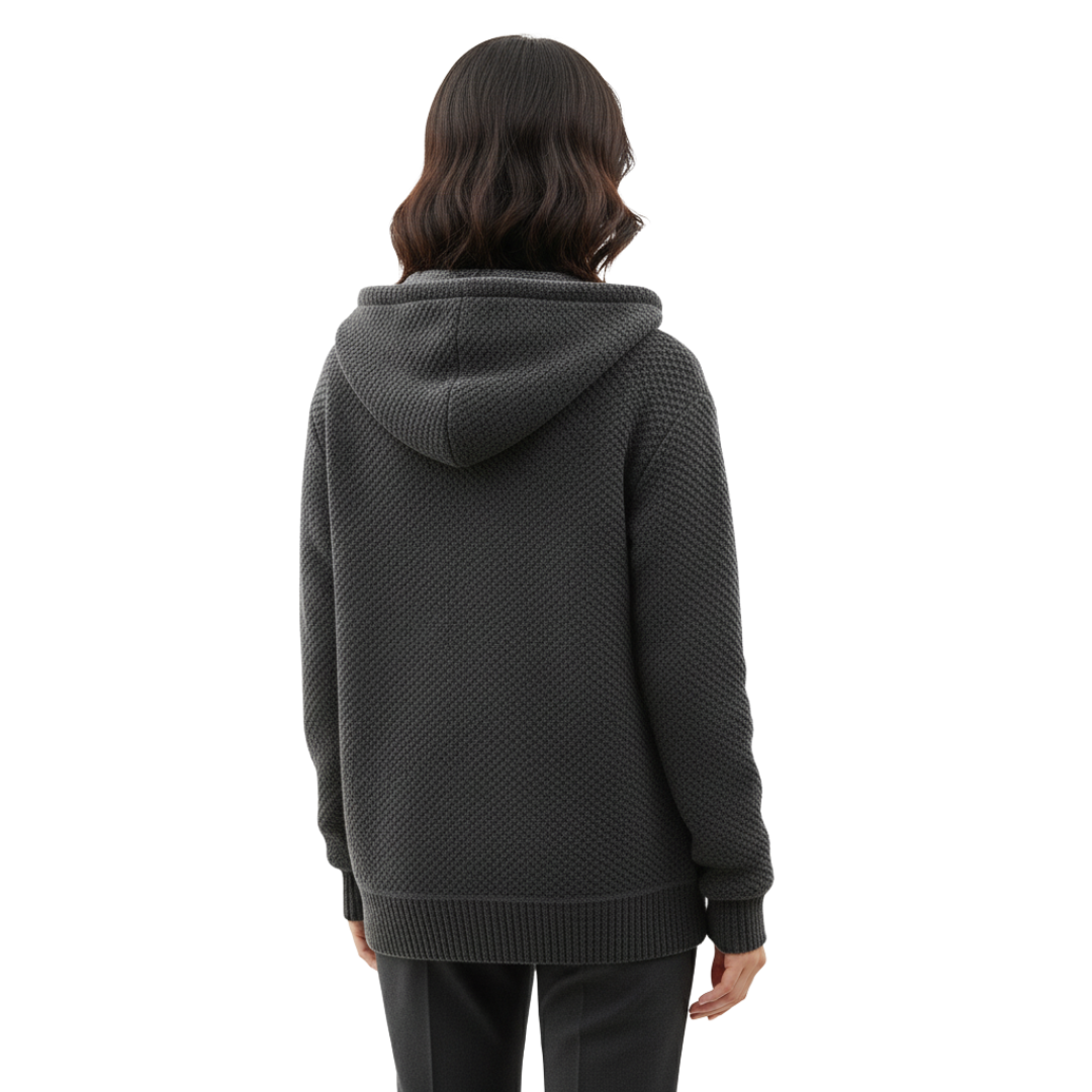 Nordspur | StoneWeave Kapuzenpullover mit Struktur