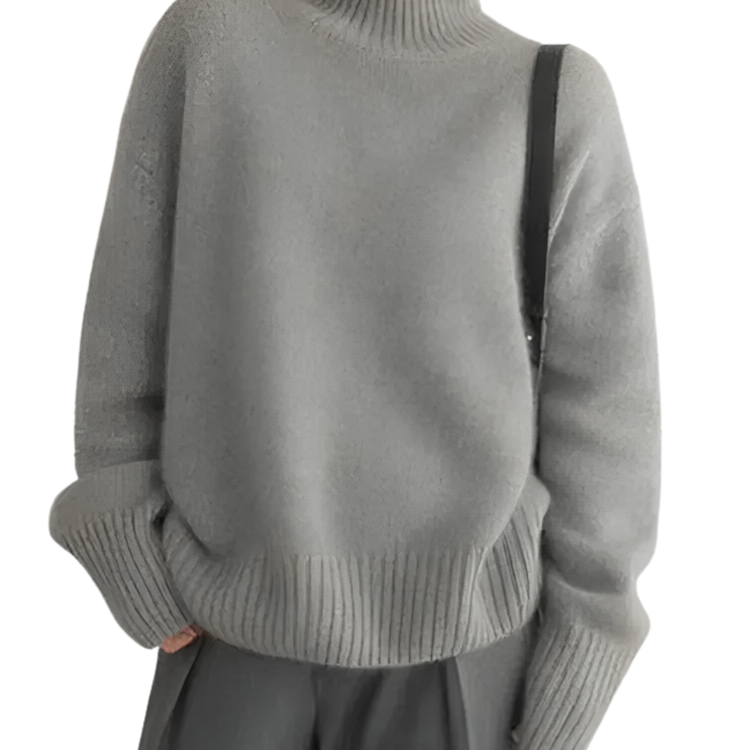Nordspur | LuxeWool Pullover mit hohem Kragen