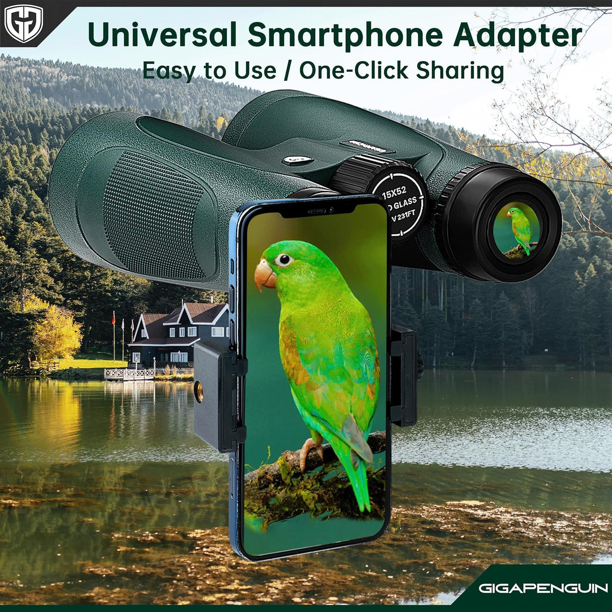 15x52 UHD Fernglas