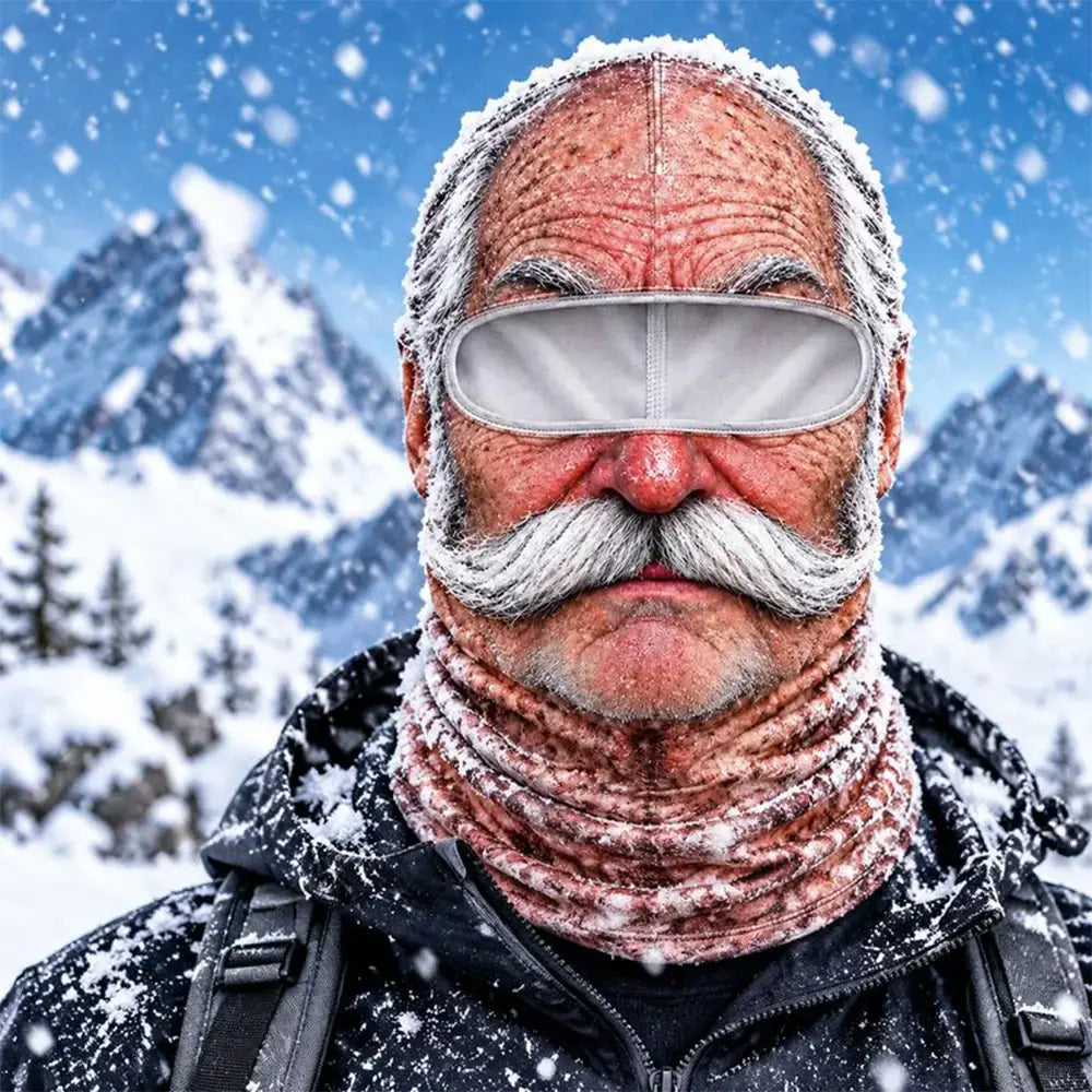 3D lustige und warme Gesichtsmaske für Winter-Outdoor-Sportarten