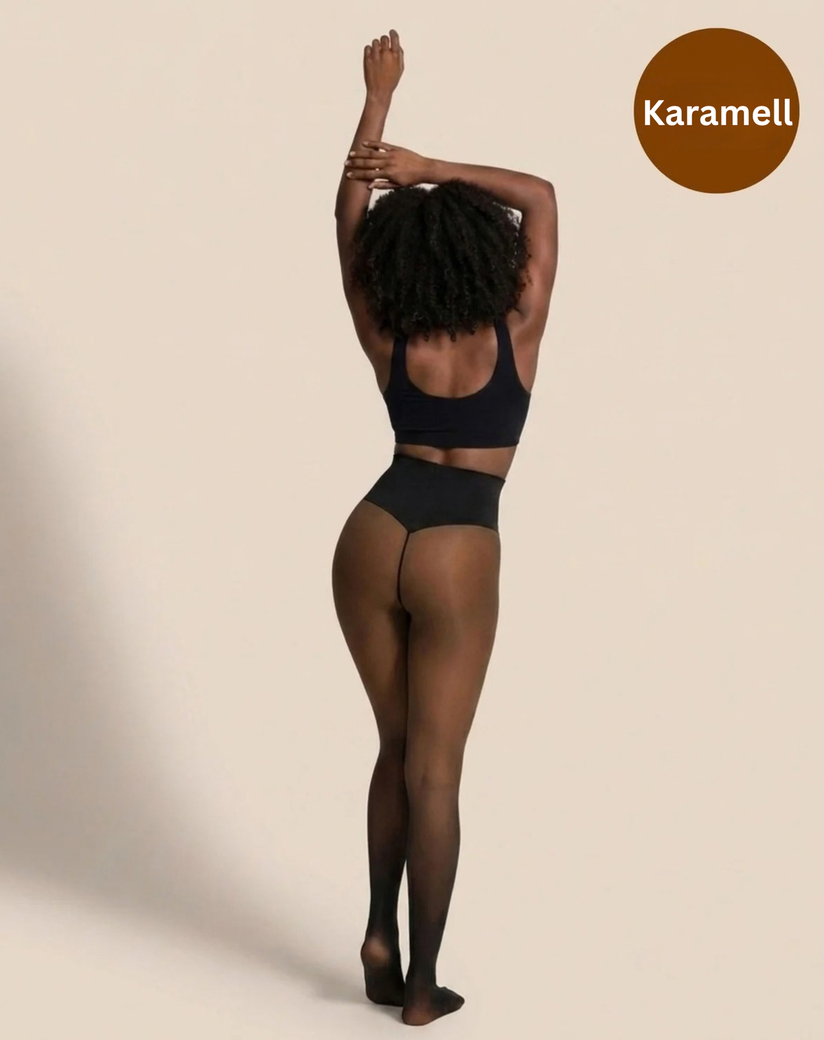 Magic Leggings – Fleece-gefüttert in Nylon-Optik