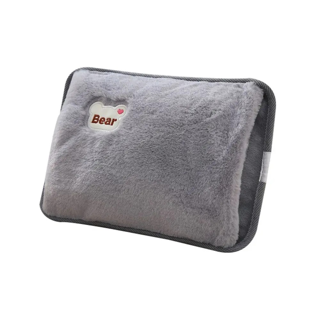 Wärmekissen elektrisch mit USB-Aufladung & Flauschbezug – VelvetWarm HeatPack