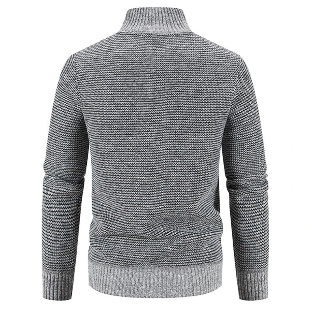 Fleecejacke mit Strickärmeln & warmer Innenfütterung – Nordspur WinterEase
