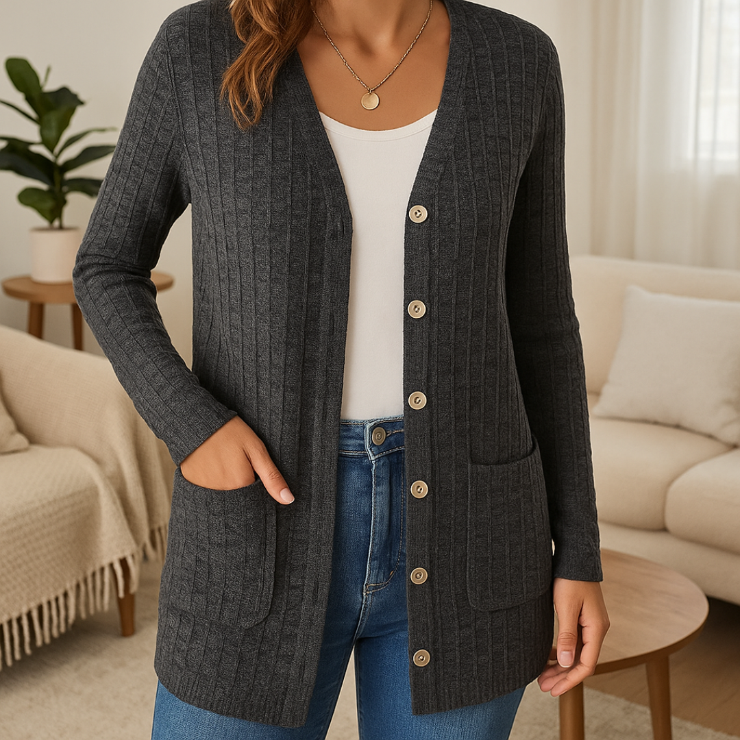 Nordspur | Strickschicht in Blush-Rosa