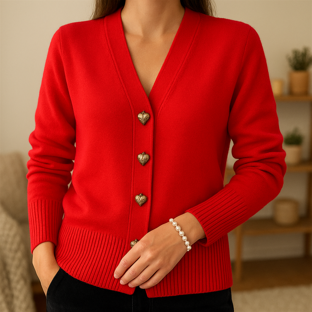 Nordspur | PureCharm V-Ausschnitt-Strickcardigan