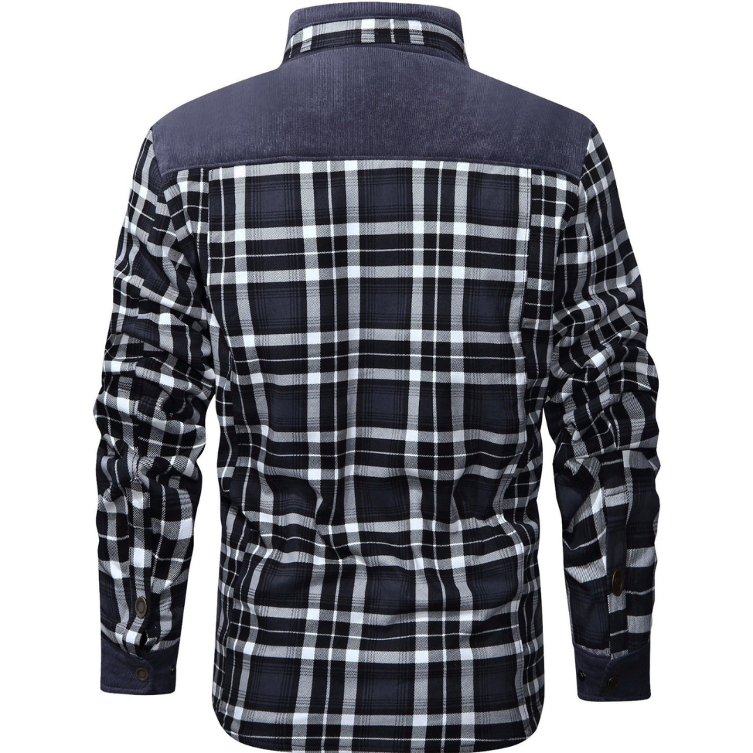 Flanelljacke Herren gefüttert & kariert – NordHaven Lumber Coat