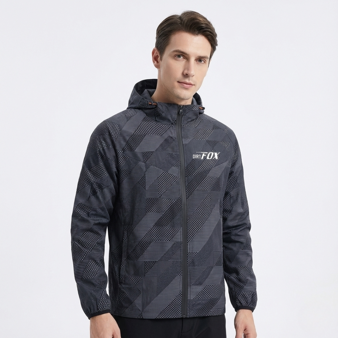 Nordspur | VeloGuard Fahrrad-Windjacke mit Kapuze