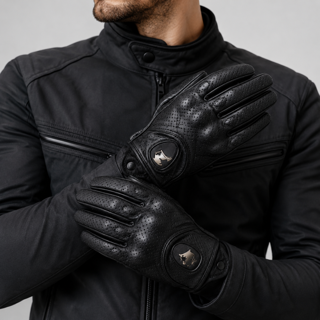 Nordspur | Retro Perforierte Handschuhe