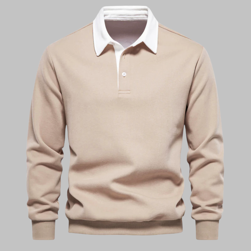 Polokragen-Pullover