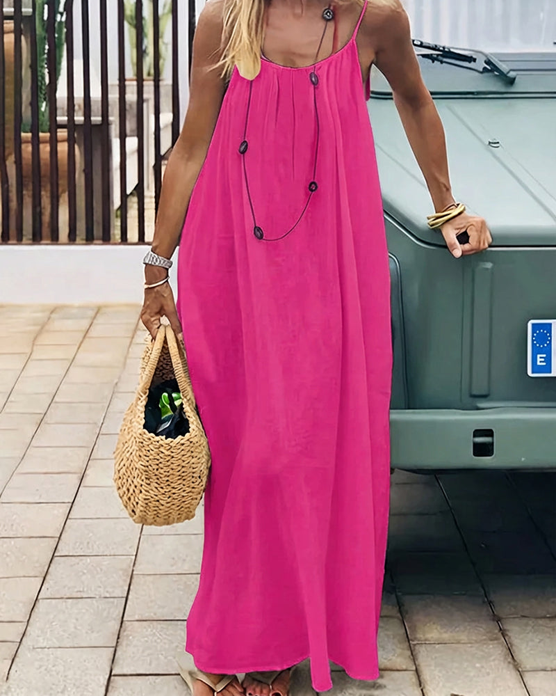Rückenfreies Cami-Kleid Multipack