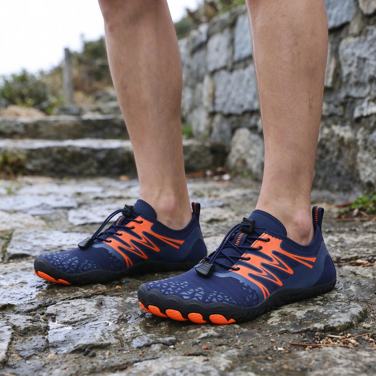Barfußschuhe Zum Wandern | Schnelltrocknender Wassersneaker Für Küstenpfade