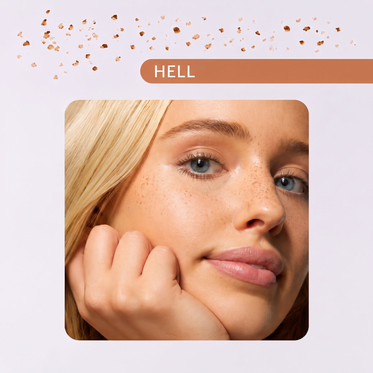 Nordspur | Glitzer-Stern Make-up-Stempel