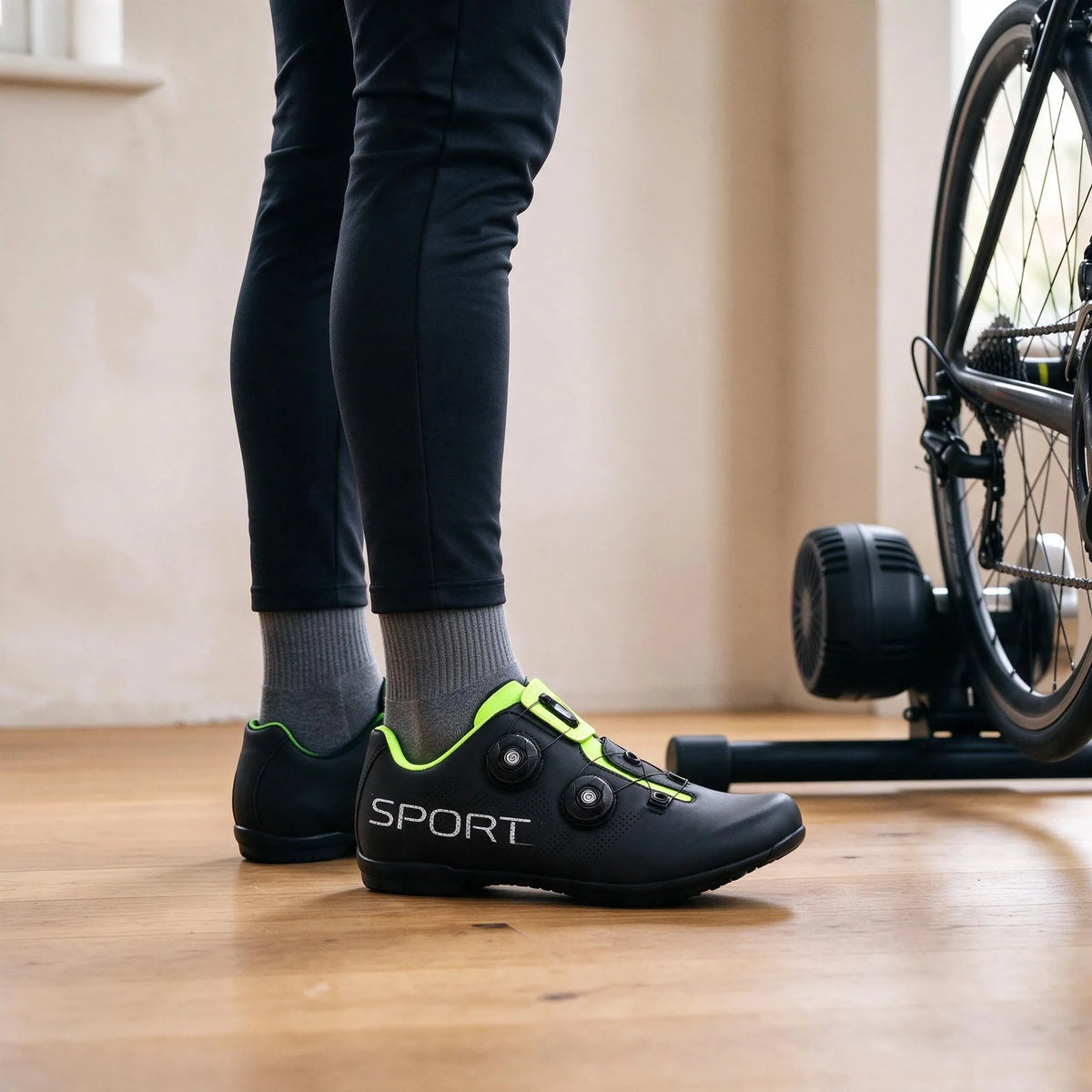 Belüfteter Flachpedal Schuh Ohne Klickverbindung