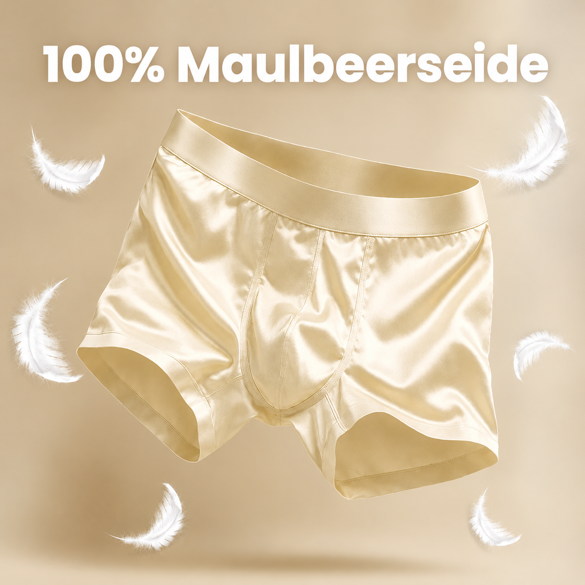 Herren-Boxershorts aus Seide