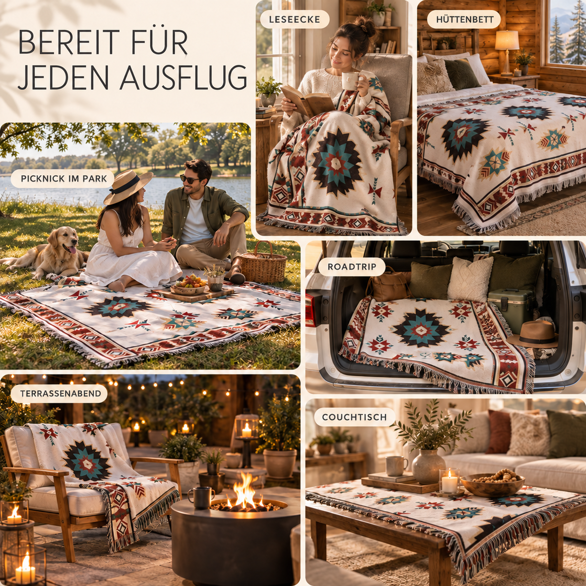 Nordspur | Haven Oversized-Wurfdecke
