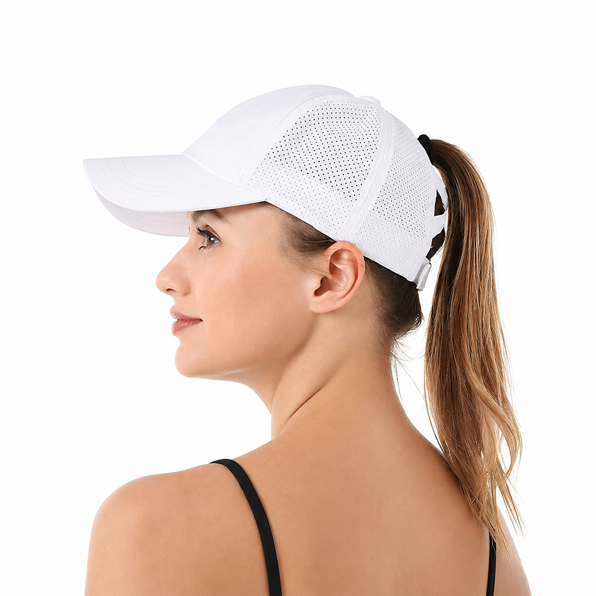 Nordspur | Ponytaila Crossback Pferdeschwanz-Sportkappe