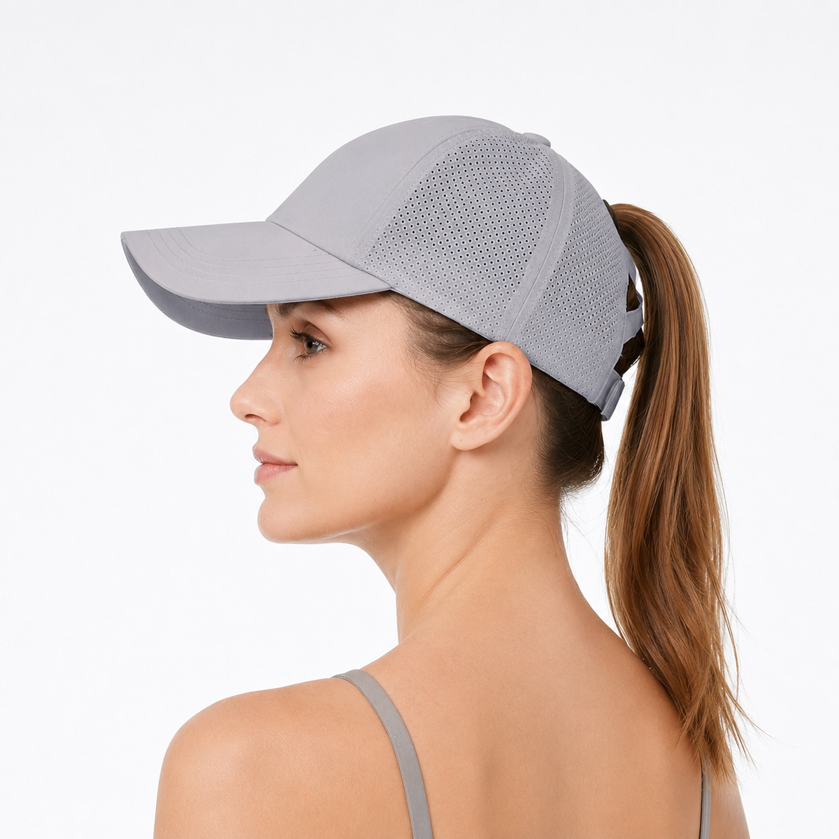 Nordspur | Ponytaila Crossback Pferdeschwanz-Sportkappe