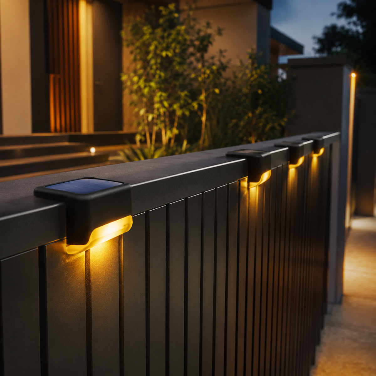 Nordspur | Soluxe Solar-betriebene Outdoor-Stufenleuchte