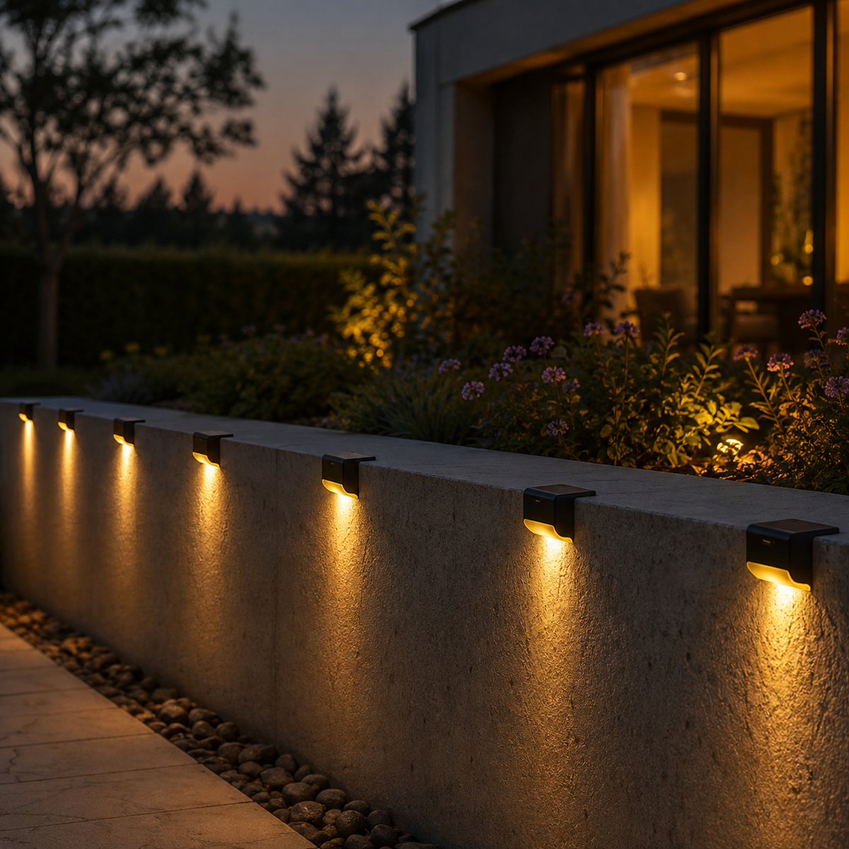 Nordspur | Soluxe Solar-betriebene Outdoor-Stufenleuchte