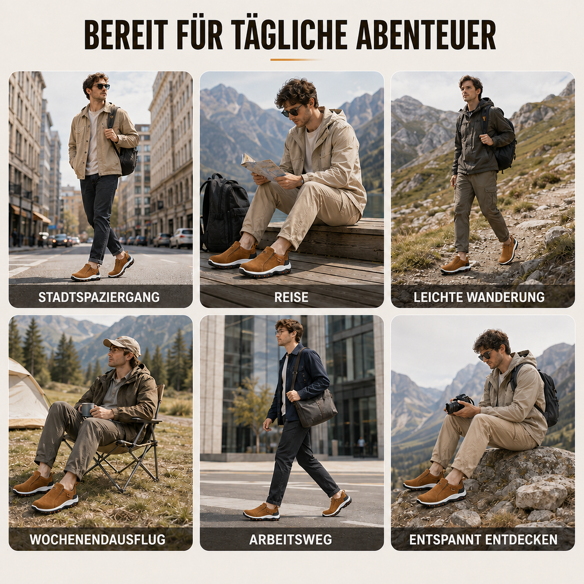 Nordspur | Treklow Slip-On Casual Outdoor Schuh