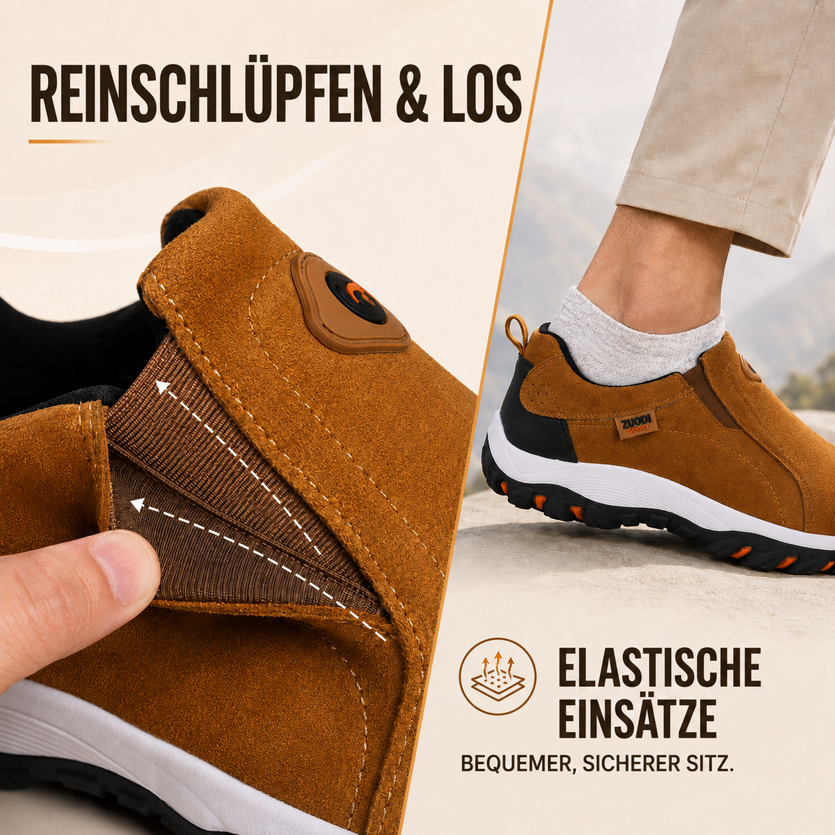 Nordspur | Treklow Slip-On Casual Outdoor Schuh