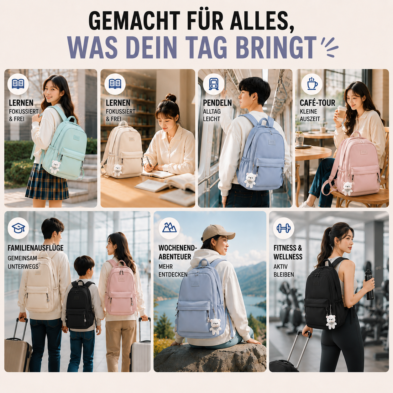 Nordspur | Vellora Hochleistungs-Rucksack