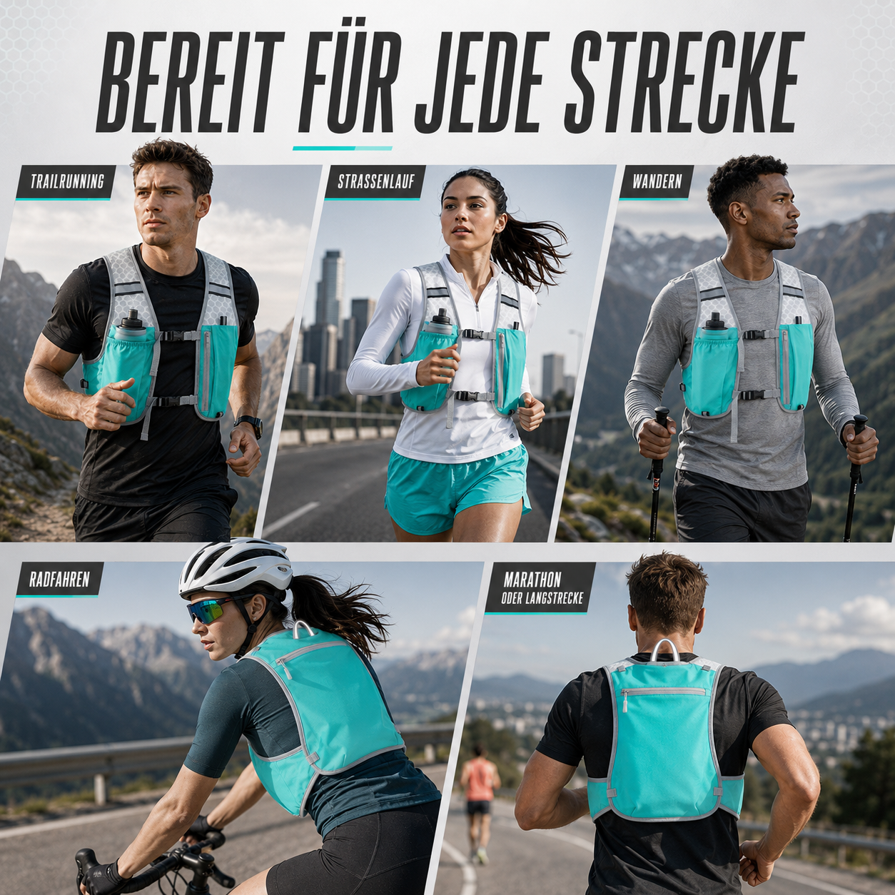 Nordspur | Vestrun Ultraleicht-Laufweste Hydration Pack