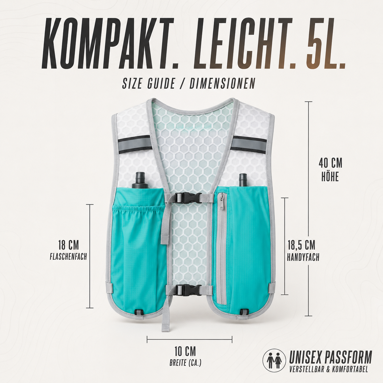 Nordspur | Vestrun Ultraleicht-Laufweste Hydration Pack