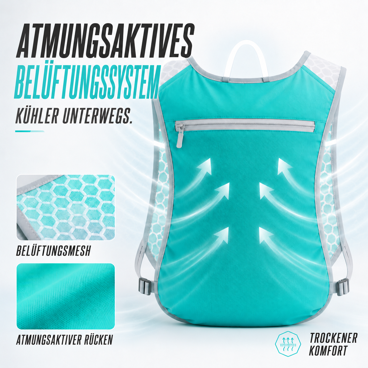 Nordspur | Vestrun Ultraleichtes Lauf-Trinkrucksack